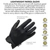 First Tactical Women's Lightweight Patrol Gloves, Black, Medium