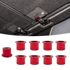 Aluminum Freedom Panel Latch Trim Kit for 2021-2025 Bronco Interior Removal Handle Accessories Only fit 4Door Hardtop Roof 9Pcs Red