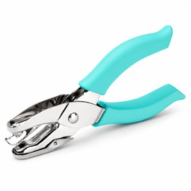 Heart Hole Punch for Paper Crafts – 5.5 mm Handheld Single Hole Punch with Non-Slip Handles for Scrapbooking, Cards & DIY Projects