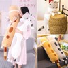 Oeonuas Cute Cat Plush Long Body Pillow Cuddle Cartoon Stuffed
