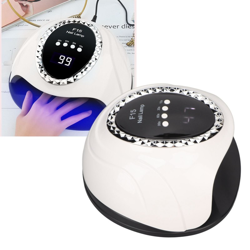 UV LED Nail Lamp 4 Timers Fast Curing Smart Sensor