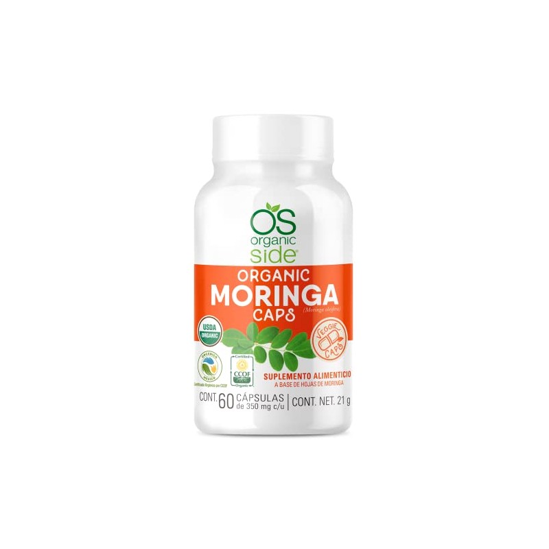 MORINGA ORGÁNICA 60 CAPSULAS