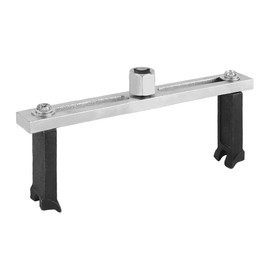 Fuel Pump Removal Tool Adjustable Universal Fuel Tank Lid Cover Remove Spanner Tank Cover Wrench(Curved Foot)