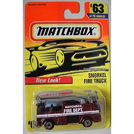 MATCHBOX SNORKEL FIRE TRUCK MATCHBOX FIRE DEPT. #63 by Matchbox