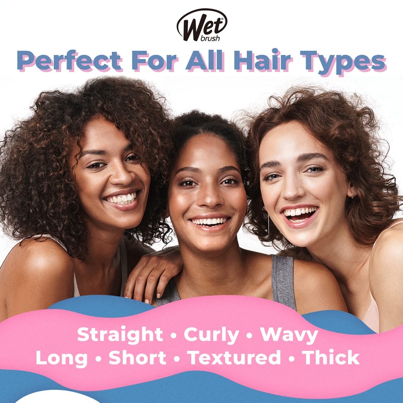 WetBrush Shine Enhancer Brush with Soft Intelliflex and Natural Boar