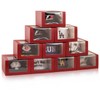 LADYBRO Red Gift Boxes with Window Display Box for Hat,