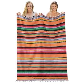 Giant Mexican Throw Turkish Beach Towel Outdoor Camping Essentials Picnic Gear Rebozos Mess Kit Wrangler Gadgets Wrangler Items Hiking Stuff Backpacking Utensil Glamping Festival Bulk Boat