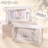 Plus Nao Pen Case, Pen Pouch, Pencil Case, Large Capacity,