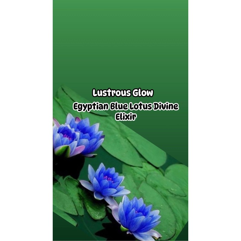 LustrousGlow Egyptian Blue Lotus Oil (60 ml)