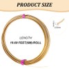 BENECREAT 6 m 0.6 mm Semicircular Copper Wire, 1.6 mm
