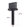sourcing map M4 x 20mm Thumb Screw Bolt with T