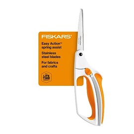 Fiskars Tijeras Curvadas de Fácil Acción de 20.3 cm/8 " (12-99118697WJ)