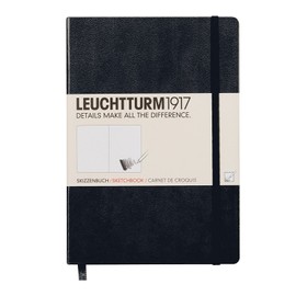 Leuchtturm Hardcover Medium A5 Sketchbook [Black]