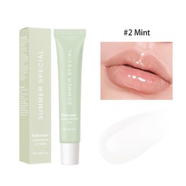 Summer Special Lip Butter Balm - Ultra-Hydrating, Nourishing Lip Care with Natural Ingredients, Shea Butter & Olive Butter, Soothes & Softens Dry Lips (#2 Mint, 0.5 Fl Oz (Pack of 1))