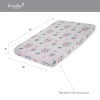 EVERYDAY KIDS Baby Girl Fitted Crib Sheet - Sweet Owls