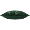 Paoletti Chuan Tranquil Panda Velvet Cushion Cover - Emerald -