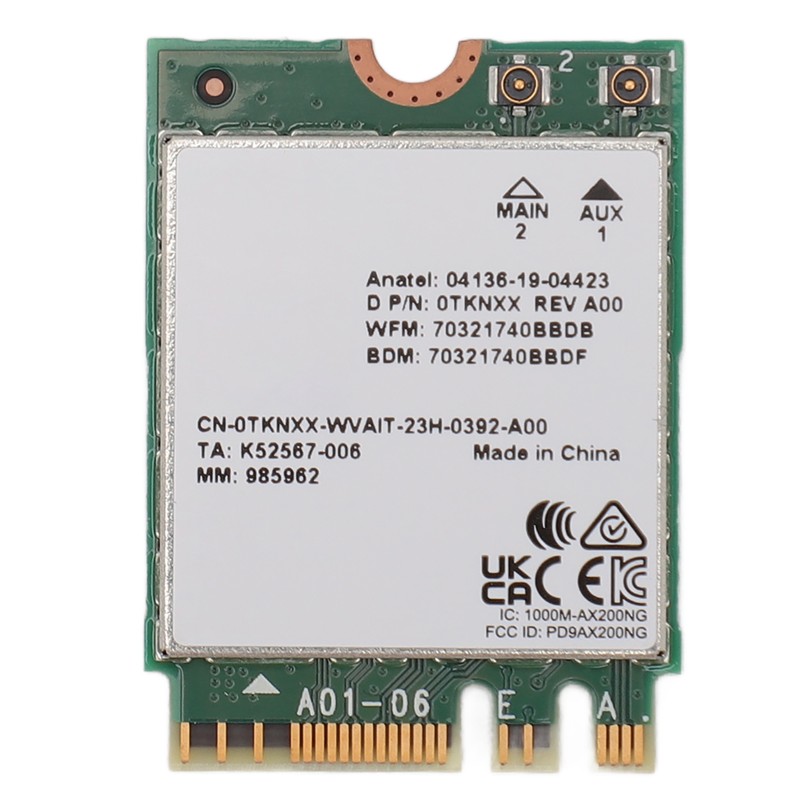 1650X AX200 Network Card Wifi6 5G Dual Band BT5.2 High