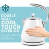 Elite Gourmet EKT-1203W 1350W Double Wall Insulated Cool Touch Electric