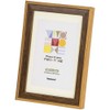 Nakabayashi F-TMS-211-BR Two-Tone Photo Frame, KG/L Brown
