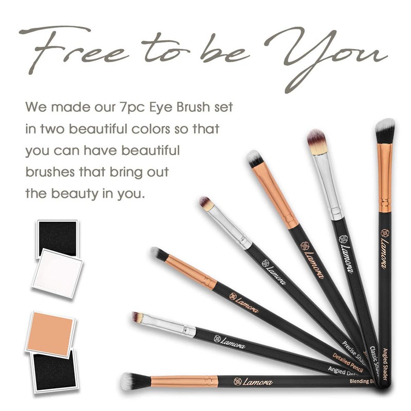 Make Up Eye Brush Set - Eyeshadow Eyeliner Blending Crease