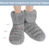 Microwavable Feet Booties for Discomfort Reduction, Heating Foot Warmer for