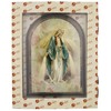 Devotional Wall Plaque with Gold Highlights (Our Lady of Grace)