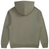 Solid Color Double Layer Hood Side Pocket Terry Cotton Casual