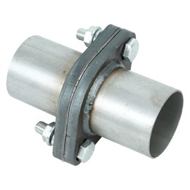 acylph Exhaust Oval Flange QuickFix Repair Pipe Kit w/Gasket & Hardware Universal 2.5" OD 2 Bolts