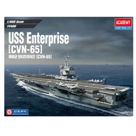 Academy USS Enterprise CVN-65 Aircraft Carrier Plastic Model Kits 1/600 Scale