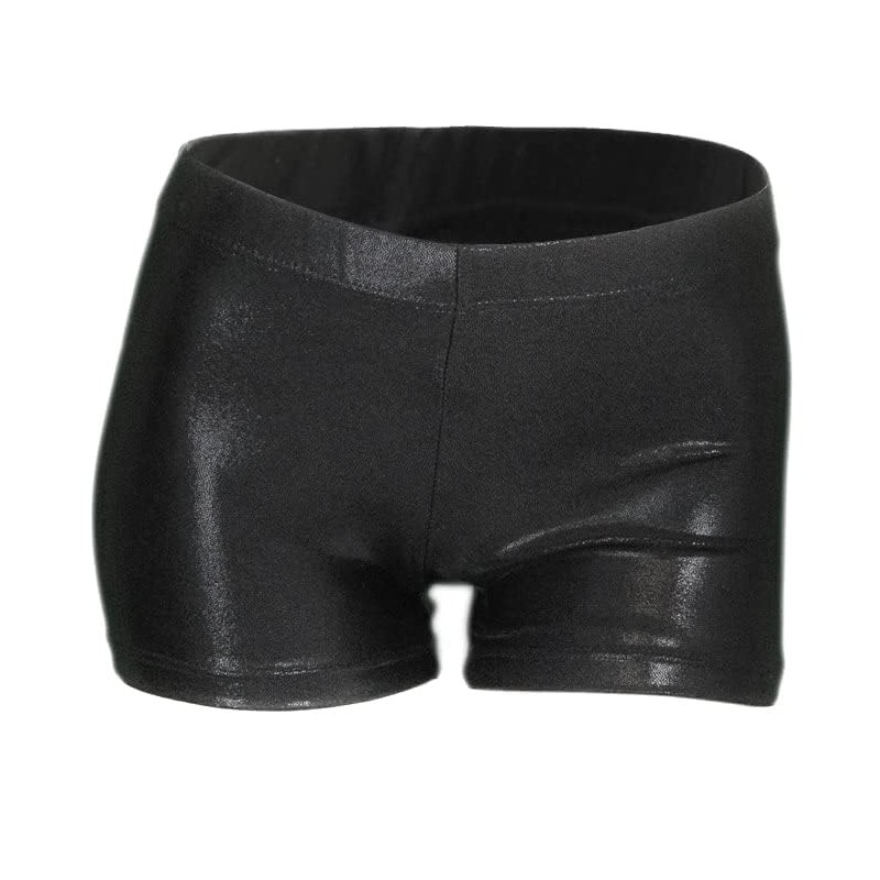 Aosva - Pantalones cortos de gimnasia para niñas pequeñas de
