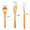 lasenersm 1 Set Mask Bowl with Spoon Spatula & Brush