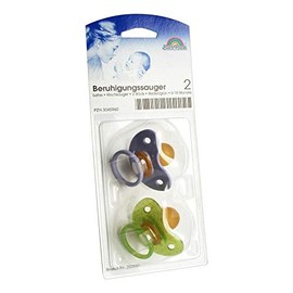 SAUGER Cherry Latex Size 2 6-18 Months Flied / Green Pack of 2