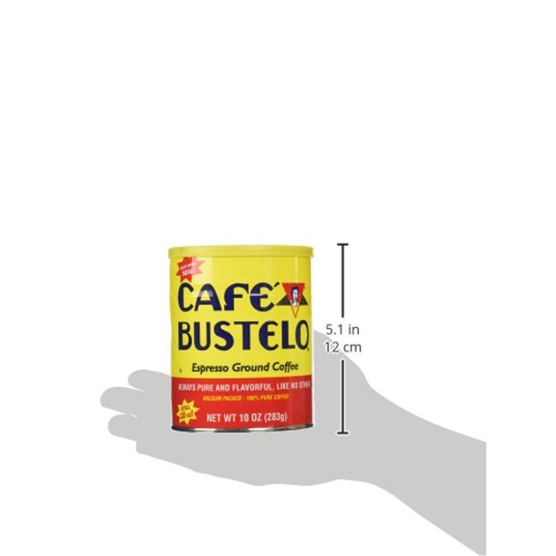 Bustelo Espresso Ground Coffee Can 283g 1-Pack