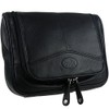 Rowallan of Scotland Men's Rowallan Vintage Leather Hanging Wash Bag