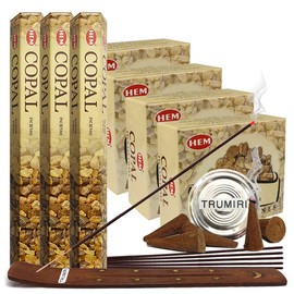 Copal Incense Sticks and Cone Incense Holder Variety Pack Bundle insence insense insienso