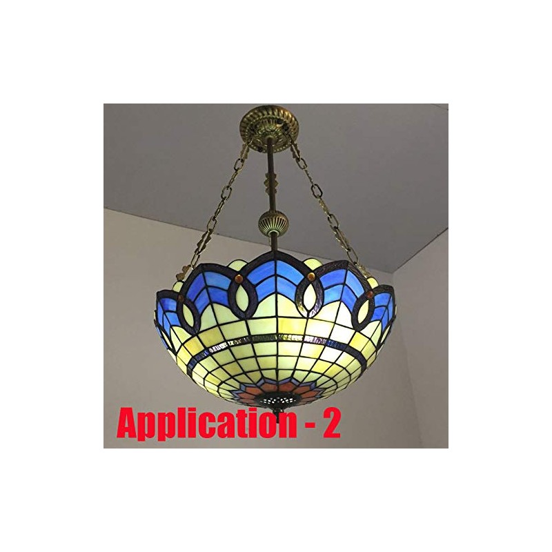 WOERFU 30 inch Antique Bronze Finish Decorative Plum Buckle Chain