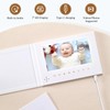 EclatView Books (LOVE-Beige) Video greeting Card Book - Luxury Linen