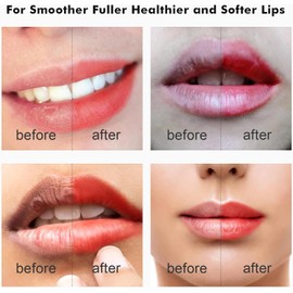Herramienta exfoliante de labios de silicona para exfoliar labios de doble cara para un aspecto más suave y completo, limpiador (4 colores, 4 piezas)