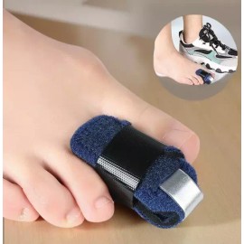 발가락 골절 깁스 보호대 엄지 새끼발가락 고정기 부목 좌 우 겸용 Toe Fracture Cast Protector Thumb Little Toe Fixator Splint Left and Right Universal [One piece]