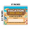 Vacation Bible School VBS Certificate of Completion Award | 50