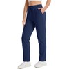 TACVASEN Women's Fleece Lined Pants Winter Sherpa Sweatpants Thermal Warm