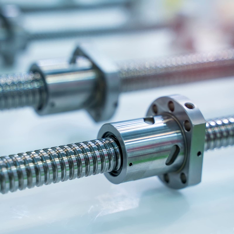 sourcing map Fully Threaded Rod M5 x 45mm 0.8mm Thread