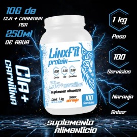 Cla  Carnitina Linx Fit 1kg 100 Servicios Varios Sabores                                                                                              
