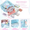 AO ALI VICTORY Clear Backpack for School,PVC Transparent Kids Bookbag