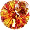 IONPSHG 4Pcs Cheerleader Pompoms Metallic Foil Cheer Poms Hand Flower