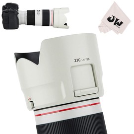 JJC ET-78B Reversible Lens Hood Shade Bayonet for Canon EF 70-200mm F4 L IS II USM Lens, with ND CPL Filter Adjustment Window, Replaces Canon ET-78B Lens Hood