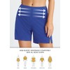 BALEAF Pantalones cortos de nataci n de cintura alta de