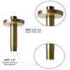 4 Inch Shower Arm with Flange, Ceiling Mounted Shower Head