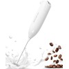 SIMPLETaste Milk Frother Handheld Battery Without Stand, Blizzard White