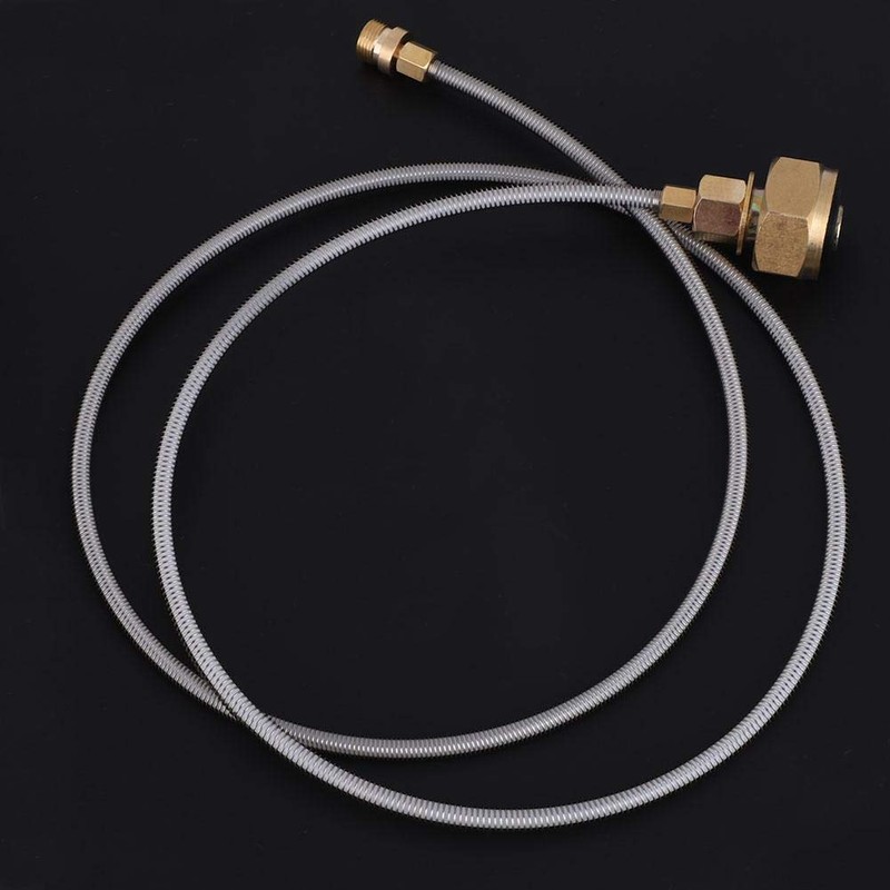 Vikye Gas Refill Adapter, Stove Accessory Portable Small Gas Tank
